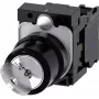 Siemens 3SU1100-4BF11-1BA0 elektriskais izpildmehānisms Melna, Metāliska