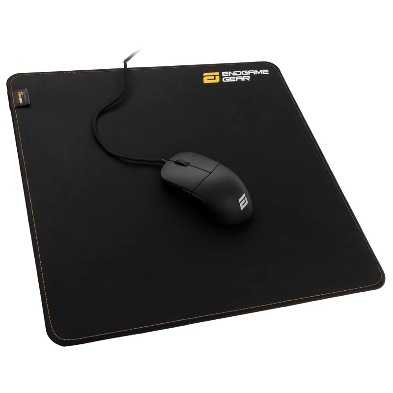 Spēļu peles paklājiņš Endgame Gear MPX390 — 390×390 mm, auduma virsma, silikona neslīdoša pamatne, melns