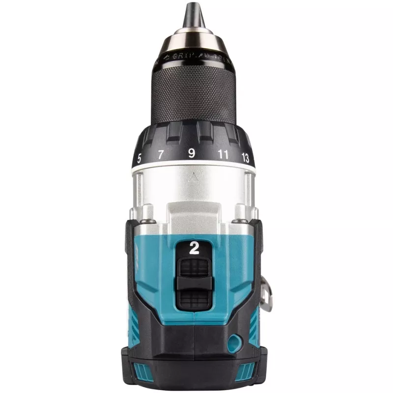 Makita DDF489RTJ akumulatora skrūvgriezis/triecienskrūvgriezis 1800 RPM Melns, Zils, Tērauds