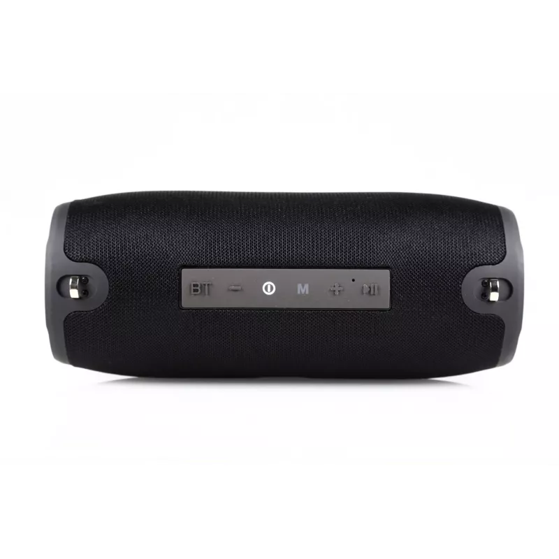 Pārnēsājams Bluetooth skaļrunis MANTA SPK15GO-BK — 20W, 3600 mAh, līdz 8 h, melns