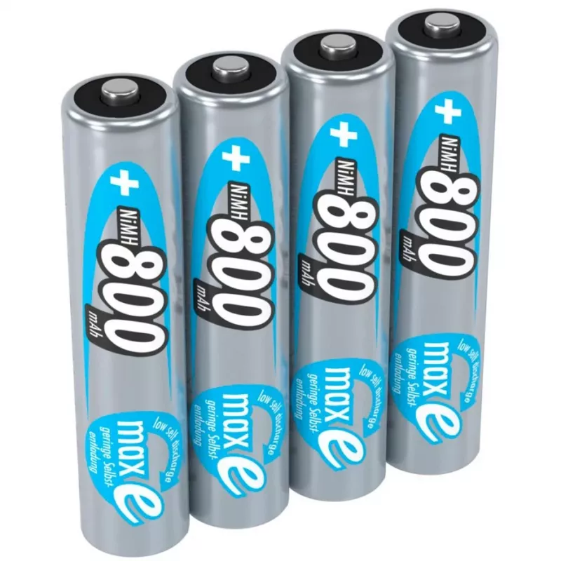 1x4 Ansmann maxE NiMH uzlādējamās baterijas Micro AAA 800 mAh 5035042