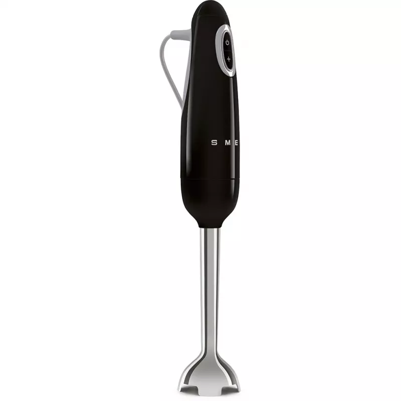 Iegremdējamais blenderis Smeg HBF03BLEU — 700 W rokas blenderis, 1,4 L vārglāze, nerūsējošā tērauda asmens, melns