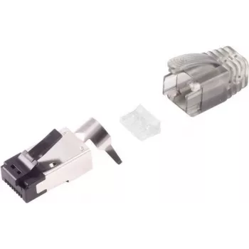Modulārs RJ45 savienotājs ShiverPeaks SHVP BS08-02050 Interlock — Ethernet spraudnis, ekranēts modulārs savienotājs