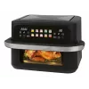 ProfiCook PC-FR 1313 H dubultā karstā gaisa friteris, 10 L, 2400 W, melns/nerūsējošais tērauds