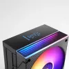 Gaisa dzesētājs TACENS Mars Gaming MCPU-LCD, 120 mm ventilators, TDP 300 W, atbalsta LGA1700/1200/115x/1366 un AM4/AM5, melns