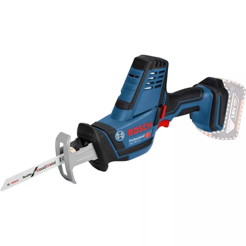 Bosch GSA 18 V-LI C Professional elektriskais zāģis 3050 spm 2 kg