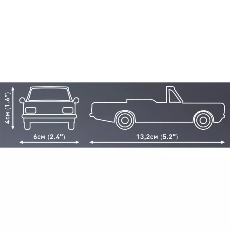 Cobi konstruktora rotaļlieta Opel Rekord C 1700 L kabriolets, modela komplekts, mēroga modelēšanas būvkomplekts