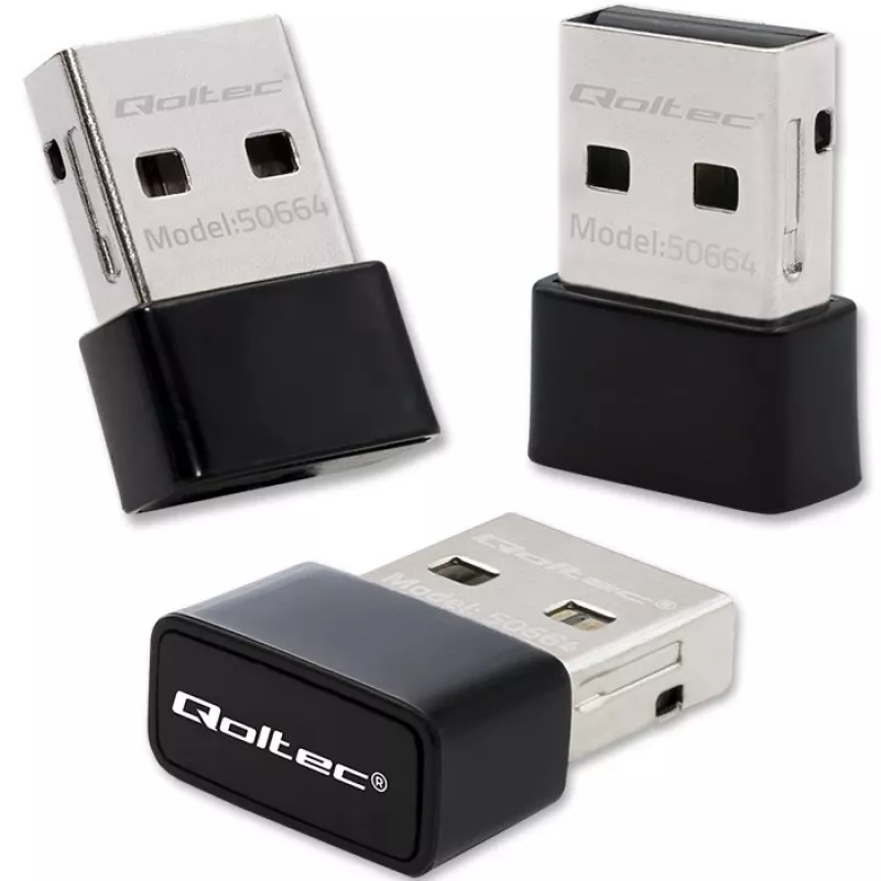 Ātrgaitas bezvadu mini USB Wi-Fi adapteris