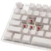 Ducky One 3 TKL tastatūra spēlēm USB QWERTY angļu valoda balta