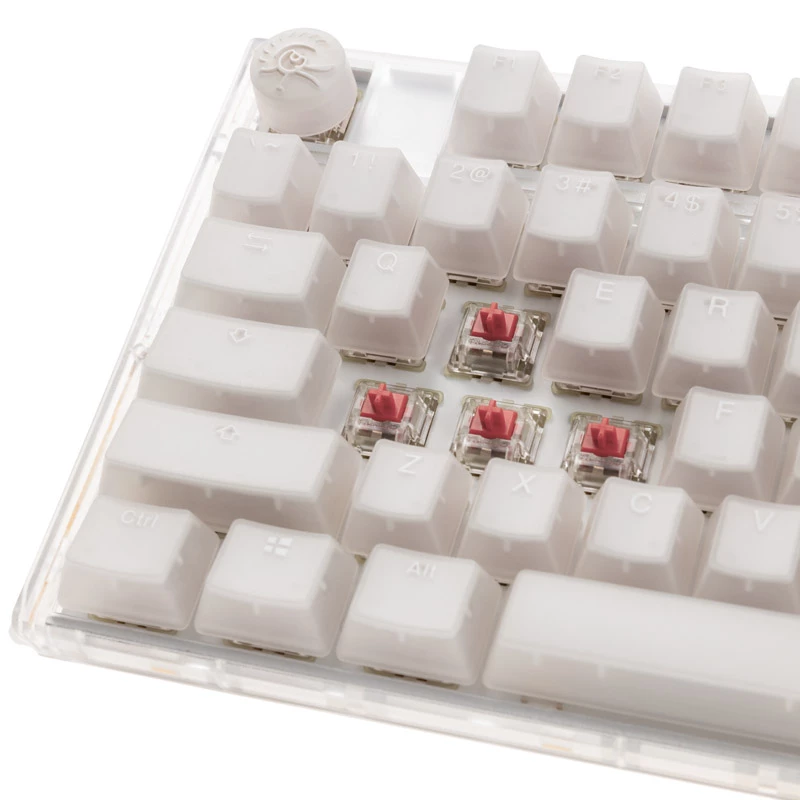 Ducky One 3 TKL tastatūra spēlēm USB QWERTY angļu valoda balta