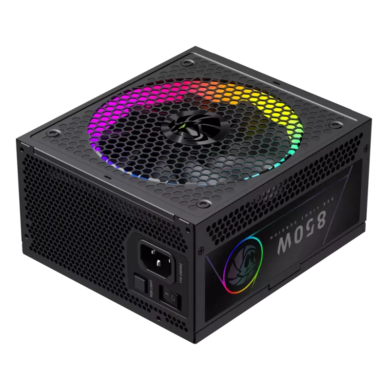 Gamemax barošanas bloks, 80 PLUS, Gold | RGB 850G | 850 W