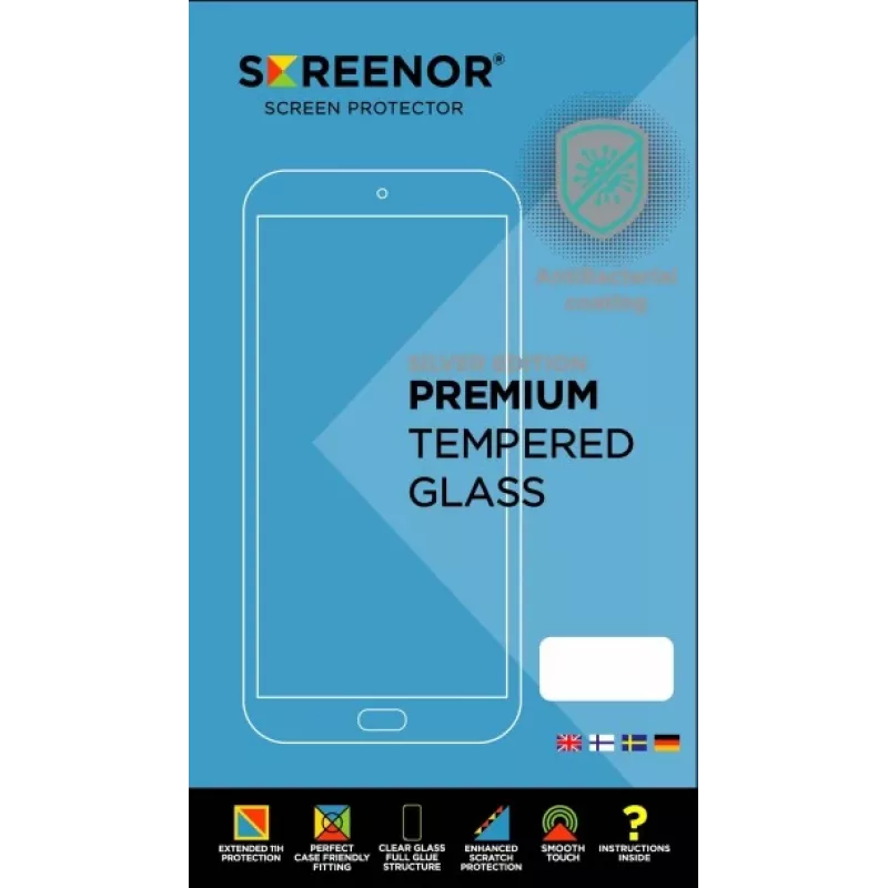 Caurspīdīgs ekrāna aizsargs SCREENOR Apple iPhone 12 / 12 Pro — 6,1 colla