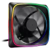 Ventilators Sharkoon RGB SHARK Lights 12 cm melns