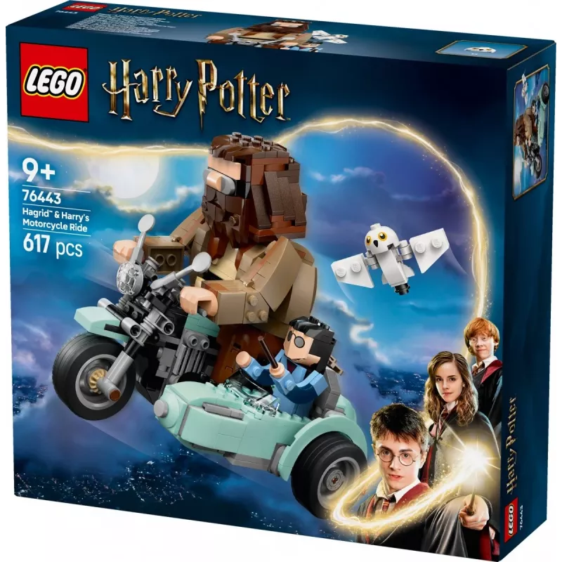 LEGO HARRY POTTER 76443 Hagrid & Harija motocikla brauciens