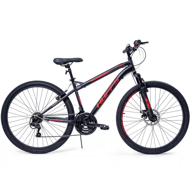 Kalnu velosipēds HUFFY EXTENT 27,5 collas melns — 27,5 collu riteņi, hardtail rāmis