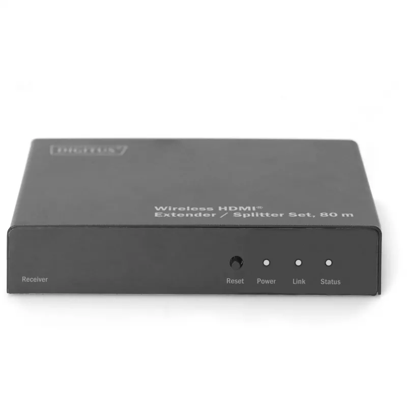 AV uztvērējs Digitus DS-55315 Bezvadu HDMI sadalītāja paplašinātāja komplekts 80m