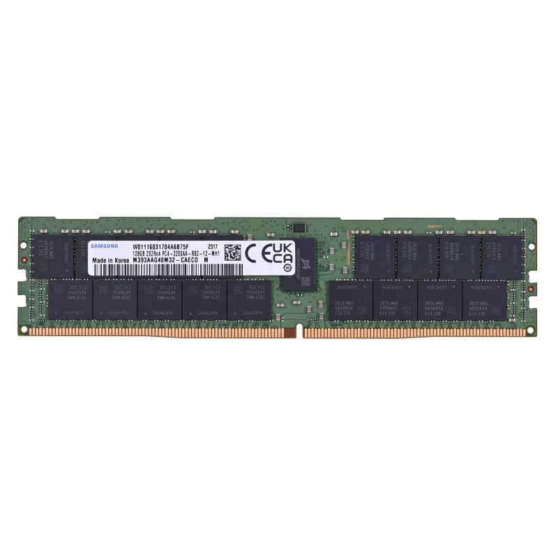 Server RDIMM Samsung DDR4 128GB 3200MHz reģistrēts 288-pin 1.2V