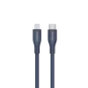 USB‑C uz Lightning kabelis CANYON CLNM60 60W MFi 1 m silikona zils
