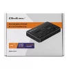 Qoltec 52274 M.2 SSD diskdziņu dokstacija | NVMe | SATA | USB-C | DUAL 2 x 2TB