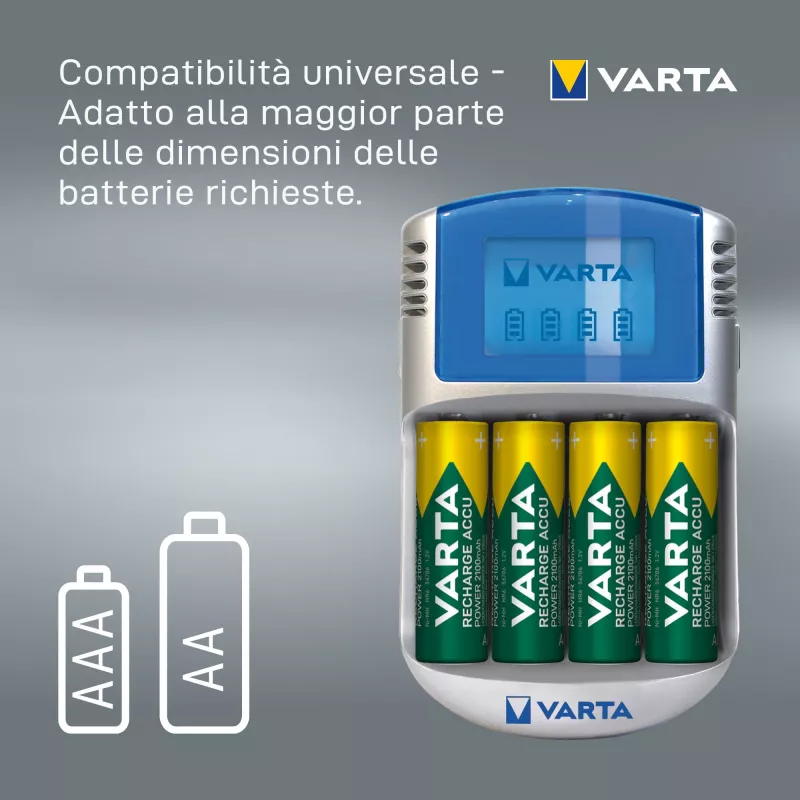 Baterijas lādētājs Varta POWERLCD