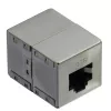 RJ-45 modulārais savienotājs VALUE Cat.6 ekranēts sudraba krāsā