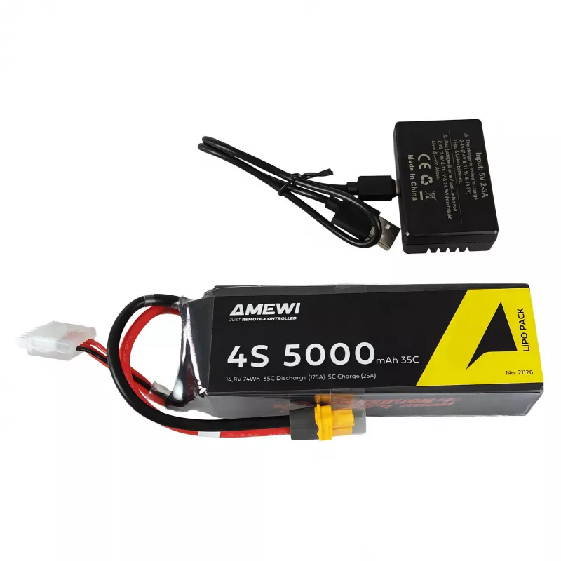 Amewi RC Rallye Citroen CR3 WRC HyperGo 4WD 1 7 RTR melns/sarkans (21126)