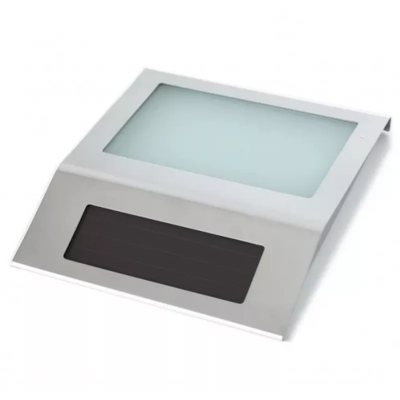 Āra LED mājas numura lampa MACLEAN MCE172 – ar saules enerģiju darbināma nakts apgaismojuma redzamībai