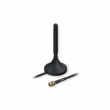 Antena TELTONIKA PR1KRF30 — 2.4–2.5 GHz 3 dBi RP-SMA vīrišķais, lineārā polarizācija, 50 Ω, 30×82,8 mm