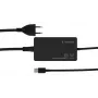 Cablexpert NPA-AC-PDQC65-01 65 W PowerDelivery GaN USB Type-C ātrais lādētājs, melns | Cablexpert