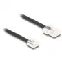 DeLOCK tālruņa kabelis RJ45 spraudnis uz RJ11 spraudni melns 10 m