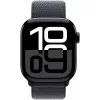 Apple Watch Series 10 GPS 42mm Jet Black Aluminium Case ar Ink Sport Loop