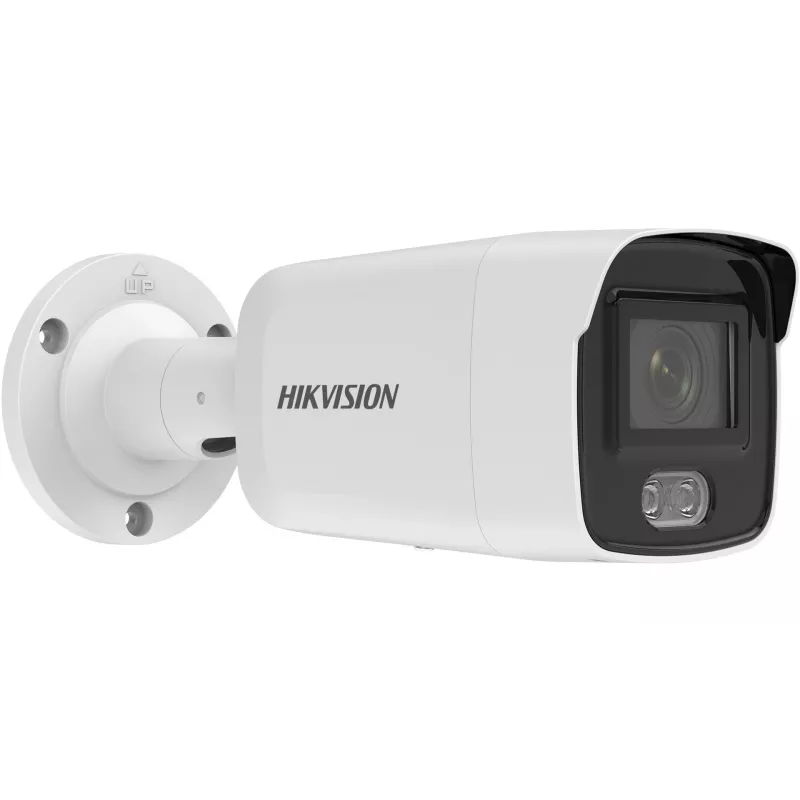 Hikvision Digital Technology DS-2CD2027G2-L(2.8MM) IP drošības kamera āra bullet tipa 1920 x 1080 px pie sienas