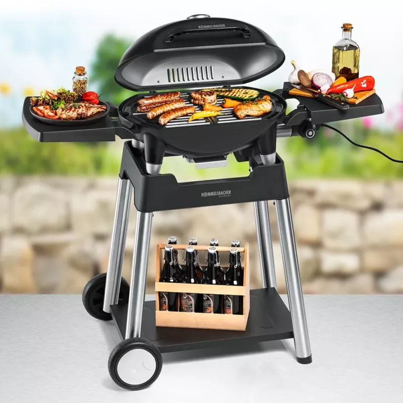 Rommelsbacher BBQ 4100/S Grils Melns