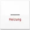 JUNG Wippe Heizungsnotsch. AS591HWW AS 500/A plus alpinweiss AS591HWW (AS591HWW)