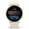 Garmin vívoactive 6 3,05 cm (1,2) AMOLED 42 mm Digitāls 390 x 390 pikseļi Skārienekrāns Balts Wi-Fi GPS (satelīts)