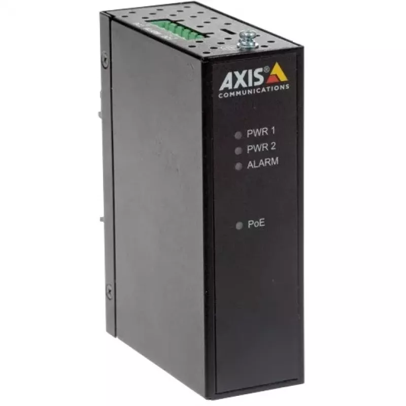 AXIS T8144 Industrial Midspan - Strāvas injektors - DC 20 60 vati - Melns (01154-001)