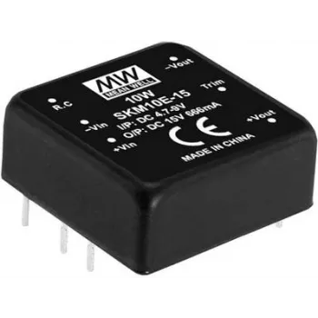 Strāvas adapteris MEAN WELL SKM10B-12 10W Ieeja 18-36V Izeja 12V