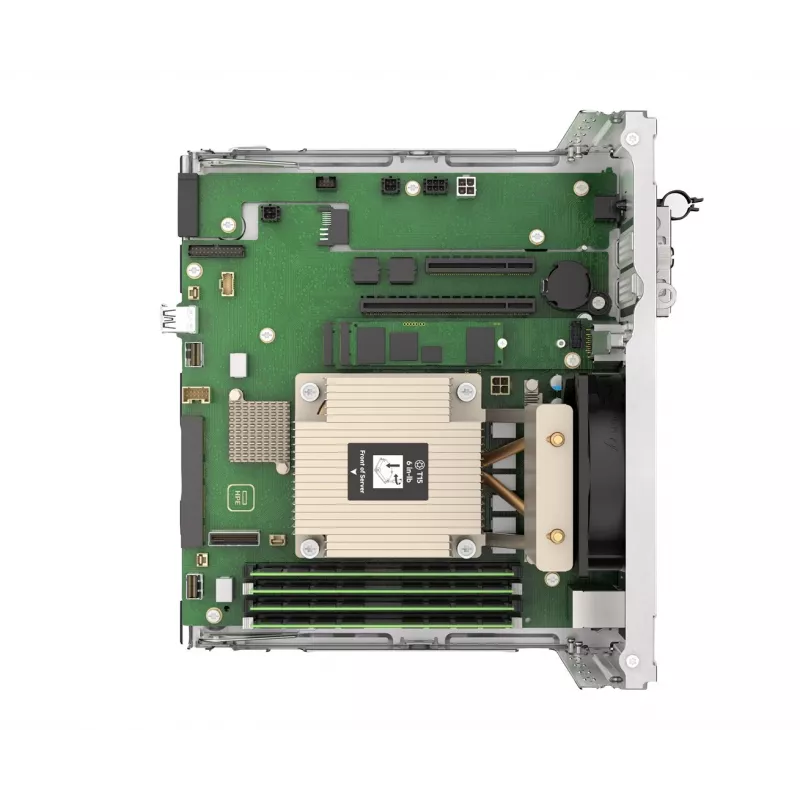 HPE ProLiant MicroServer Gen11 G7400 2-kodolu VROC 4LFF-NHP 180W ārējais barošanas bloks skaitļošanas moduļa serveris