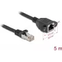 Tīkla kabelis DeLOCK 90779 Melns 5m Cat6a S/FTP RJ-45