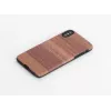 Telefona maciņš man and wood iPhone X/XS, Strato Melns, aizsargājošs ciets apvalks