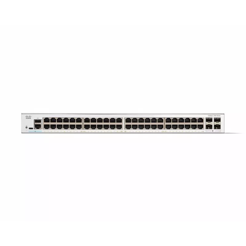 Pārvaldāms komutators Cisco Catalyst 1200-48T-4G 48 Port GE 4x1GE SFP