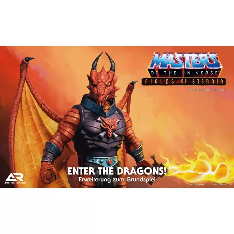 Masters of the Universe Fields of Eternia - Enter the Dragons, galda spēles paplašinājums