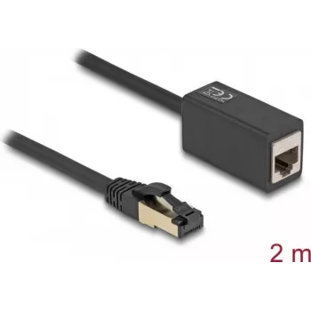 Delock 87106 Ethernet komutācijas kabelis melns