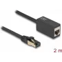 Delock 87106 Ethernet komutācijas kabelis melns