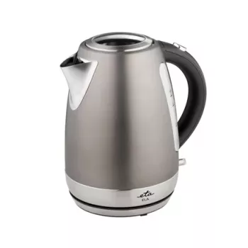 ETA | Tējkanna | ELA ETA859890040 | Standarta | 2100 W | 1,7 L | Nerūsējošais tērauds | 360° grozāma pamatne | Pelēka