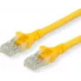 ROLINE - Patch-kabelis - RJ-45 (M) to RJ-45 (M) - 30 cm - SFTP, PiMF - CAT 6 - Halogen-Free, Moulded, Stranded - dzeltena (21.15.2953)