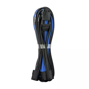 Barošanas kabelis CableMod PRO ModMesh 12VHPWR uz 8 kontaktu PCIe, 45 cm, melns/zils