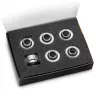 EK Water Blocks EK-Quantum Torque HDC 16 - 6 gab. komplekts, sudraba