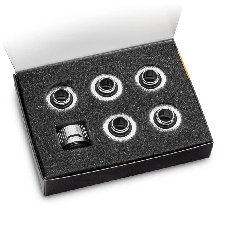 EK Water Blocks EK-Quantum Torque HDC 16 - 6 gab. komplekts, sudraba