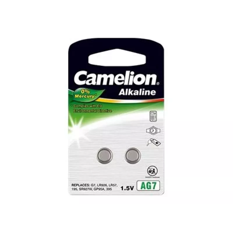 Camelion | AG7/LR57/LR926/395 | Sārma pogas baterija | 2 gab.